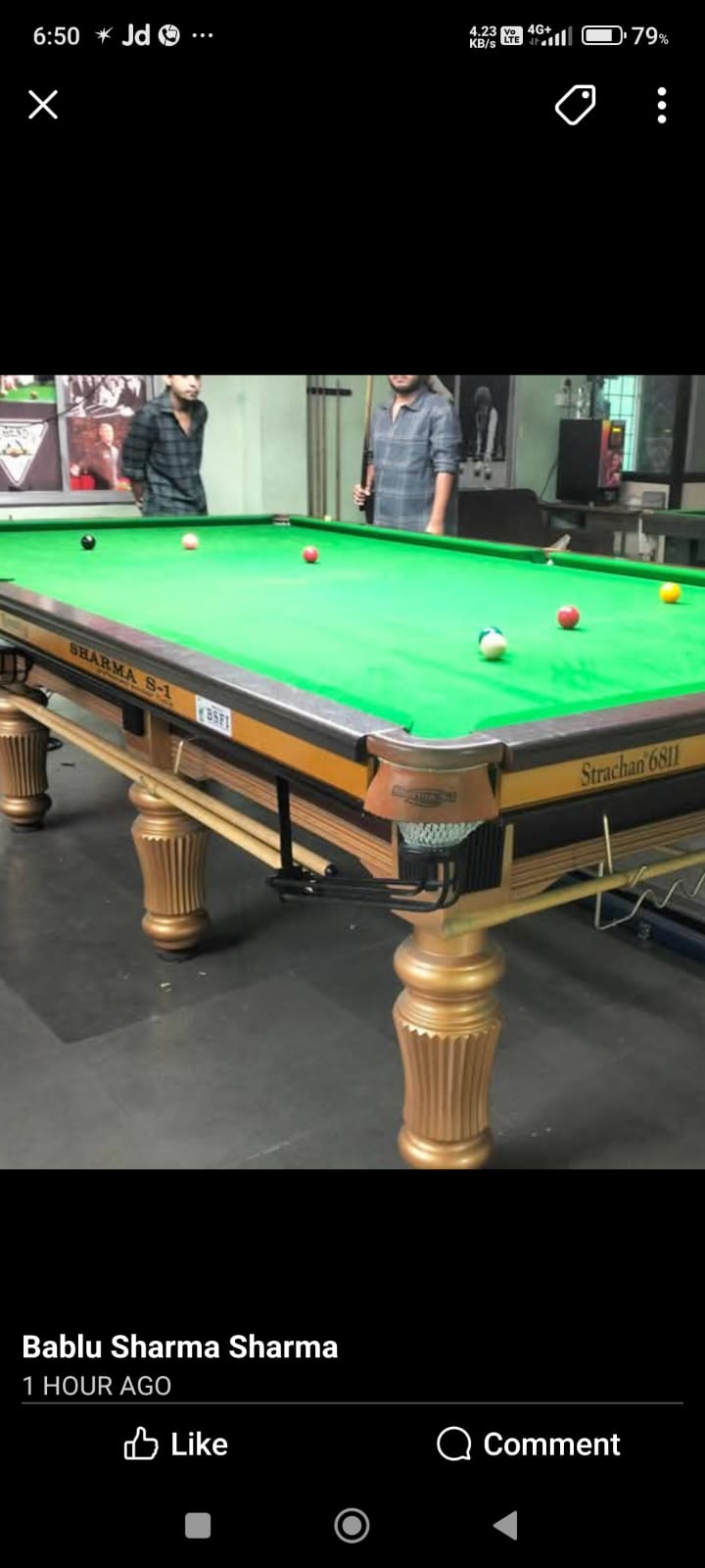 Super Deluxe Snooker Table